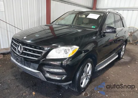 2015 Mercedes-Benz Ml 350 4Matic из США, поврежденный, VIN 4JGDA5HB7FA509244